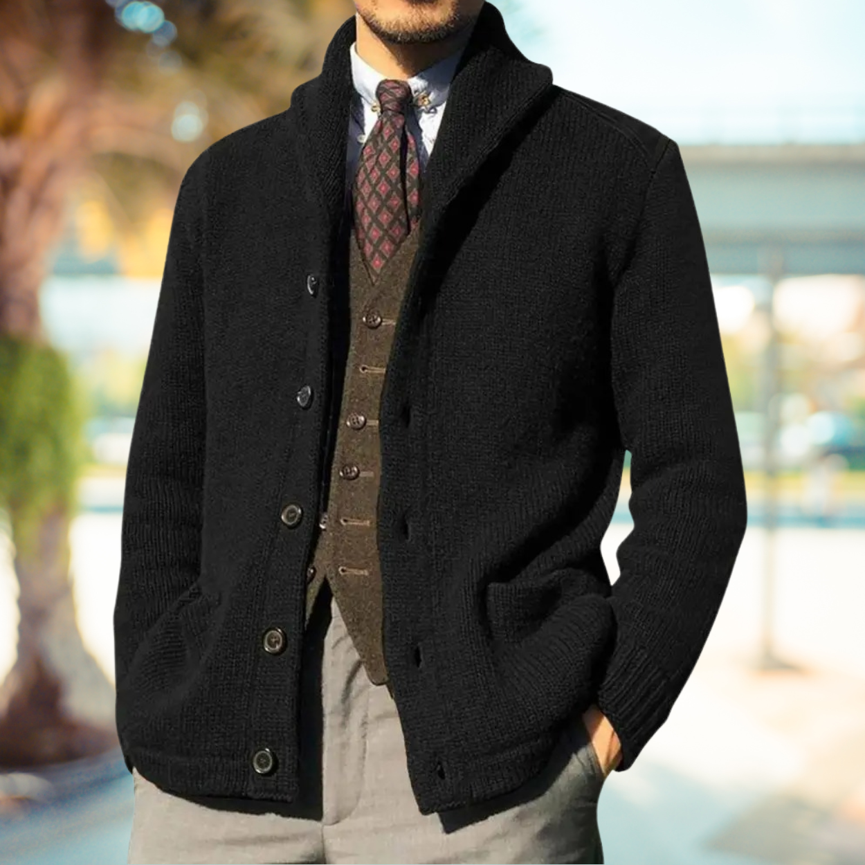 Luca™ - Le gilet chic