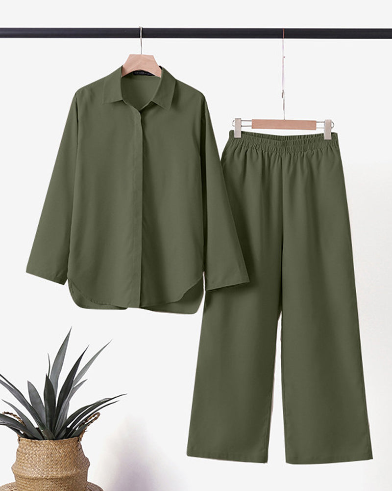 Beth™ Damen Bequemes Sommer Leinen Set mit Taschen