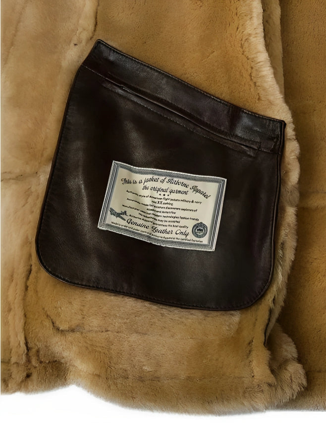 Jonas™ – Veste en peau de mouton B-7