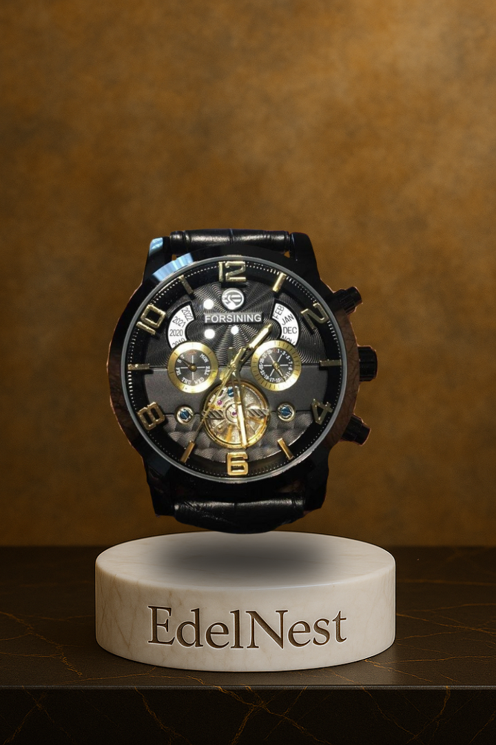 Luxuriöse, mechanische Tourbillon-Automatikuhr