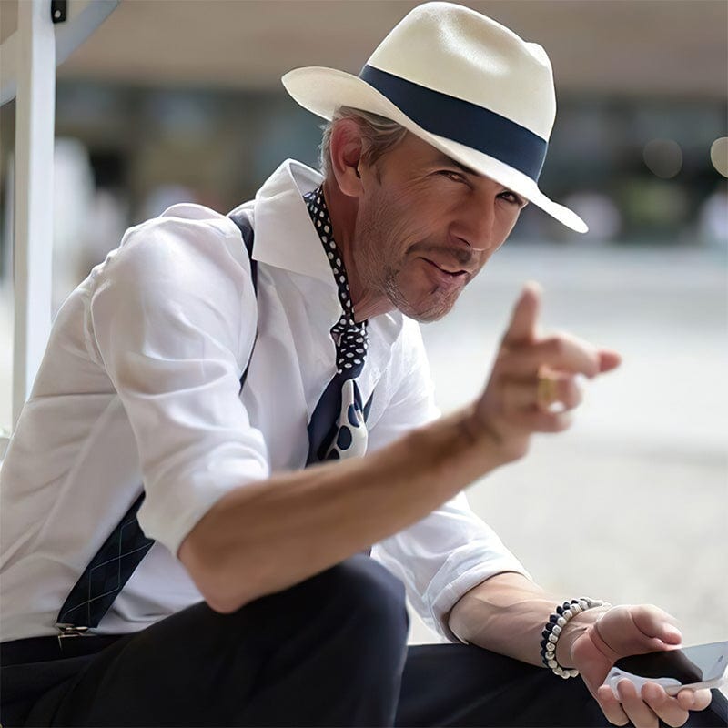 Max™ - Chapeau Panama classique fait main