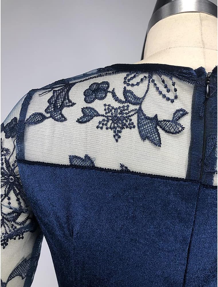 Velours Élégance – Abendkleid