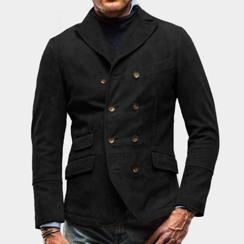 Luca™ – Blazer croisé élégant pour les tenues décontractées des hommes