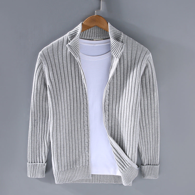 Chris™ - Le pull zippé élégant