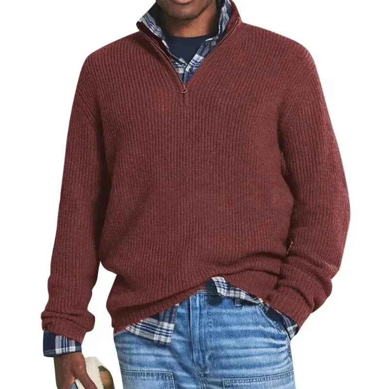 Chris™ - Le pull zippé élégant pour homme