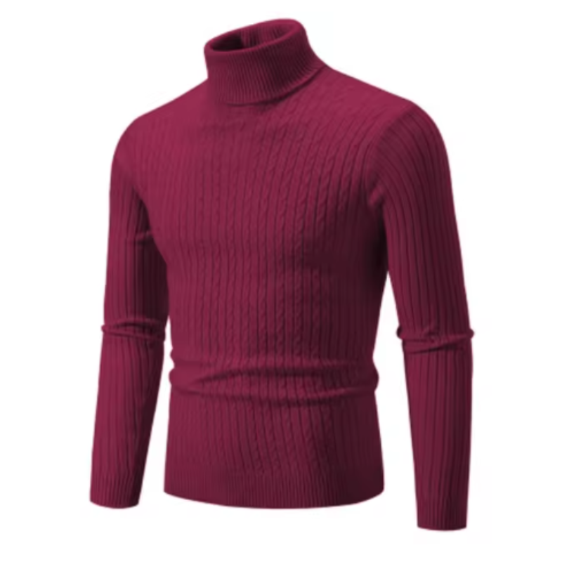 Luca™ - Pull col roulé décontracté