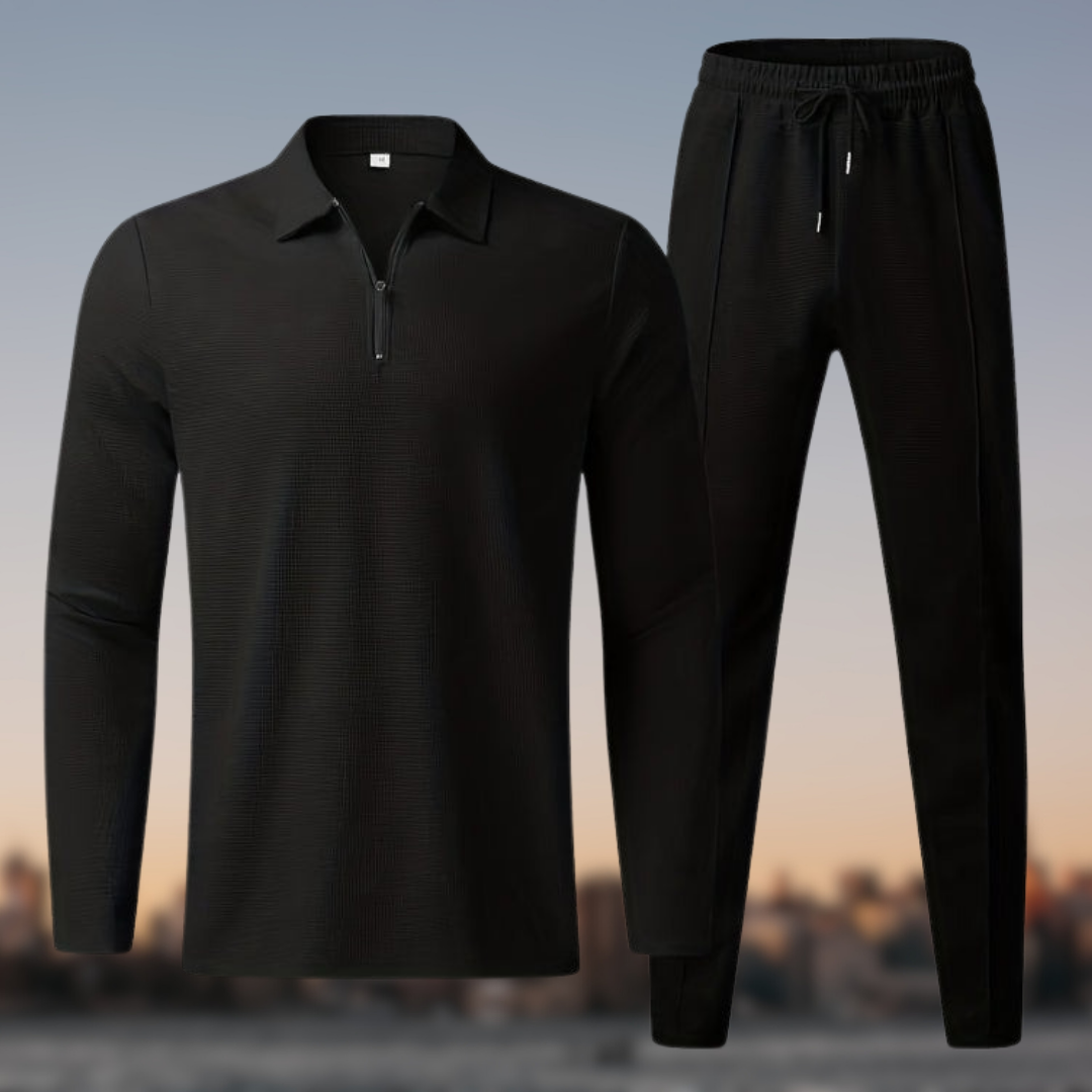 Alex™ - Set - Reissverschlusspulover mit Jogginghose