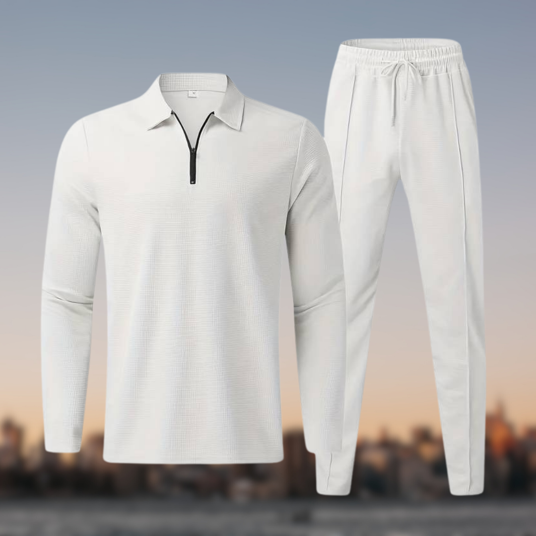 Alex™ - Set - Reissverschlusspulover mit Jogginghose