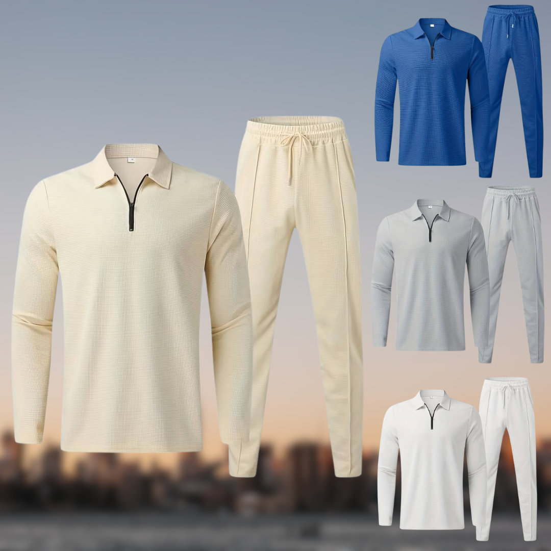 Alex™ - Set - Reissverschlusspulover mit Jogginghose
