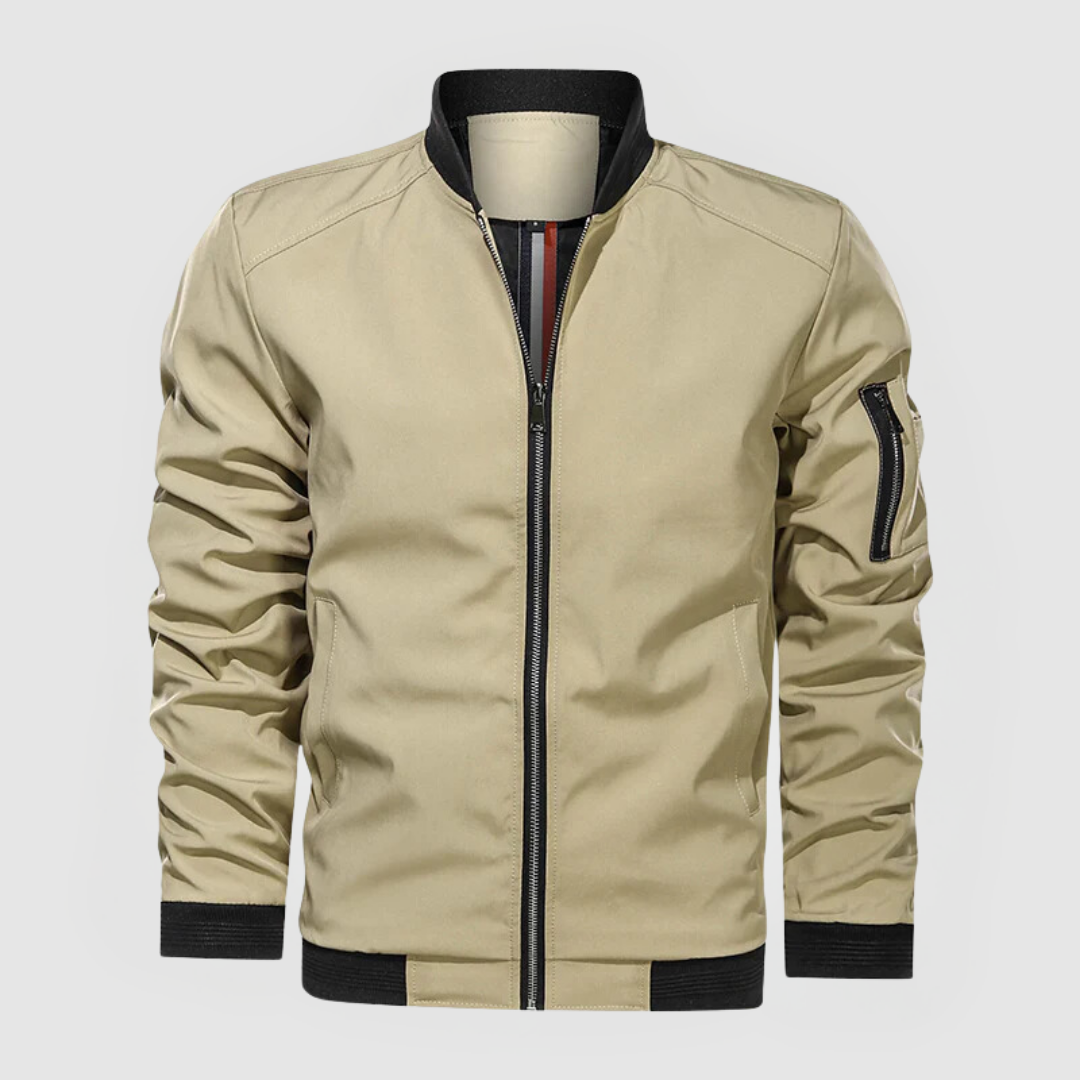 Max™ - Blouson aviateur métallisé
