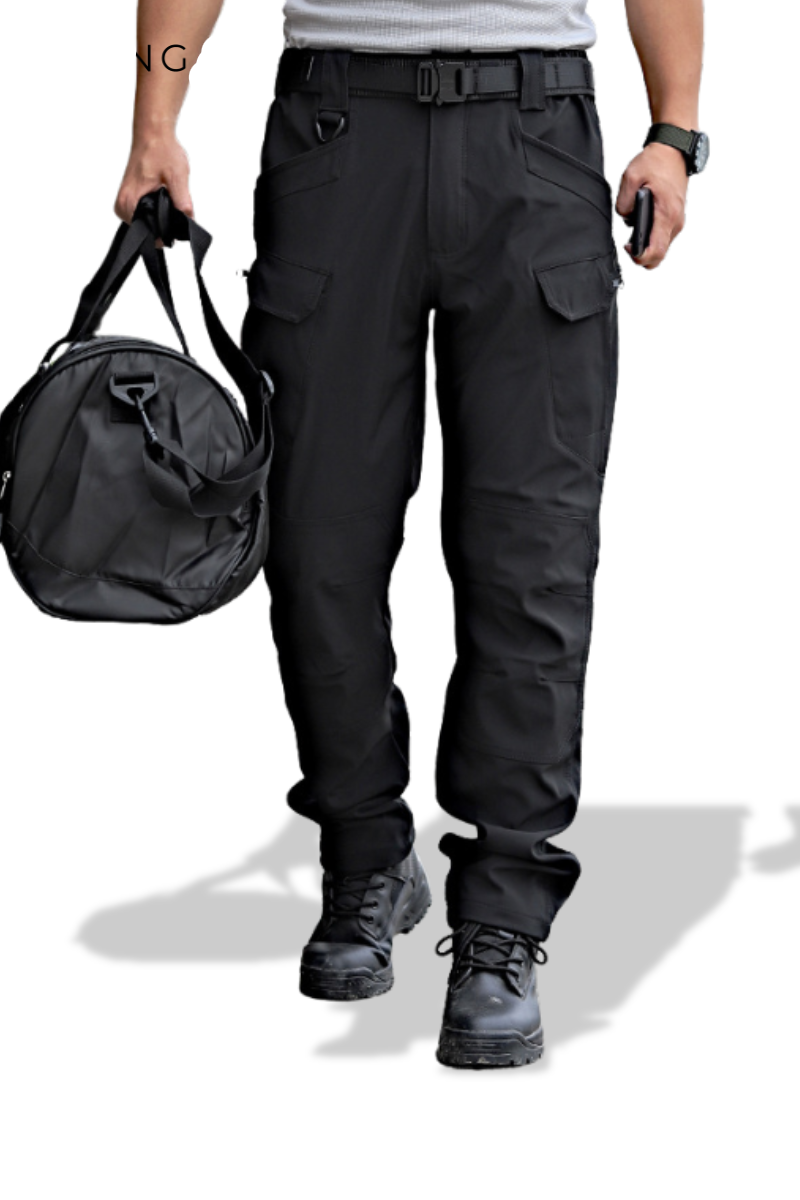 Ben™ -Stretch Bikerhose mit Holstertaschen