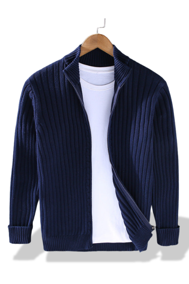 Chris™ - Le pull zippé élégant