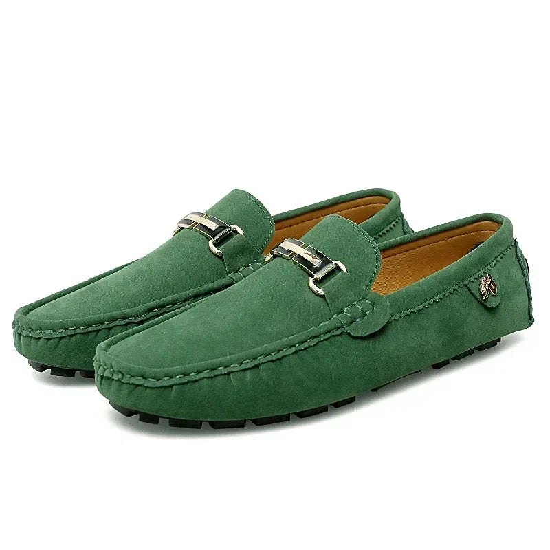 Nico™ - Chaussures en cuir à enfiler pour homme