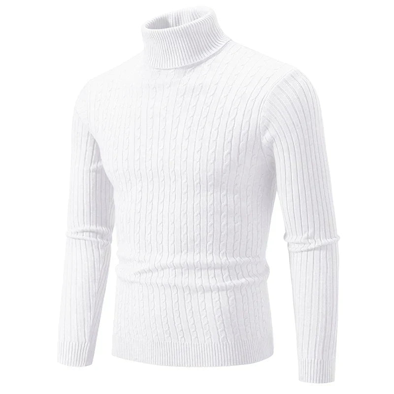 Luca™ - Pull col roulé décontracté