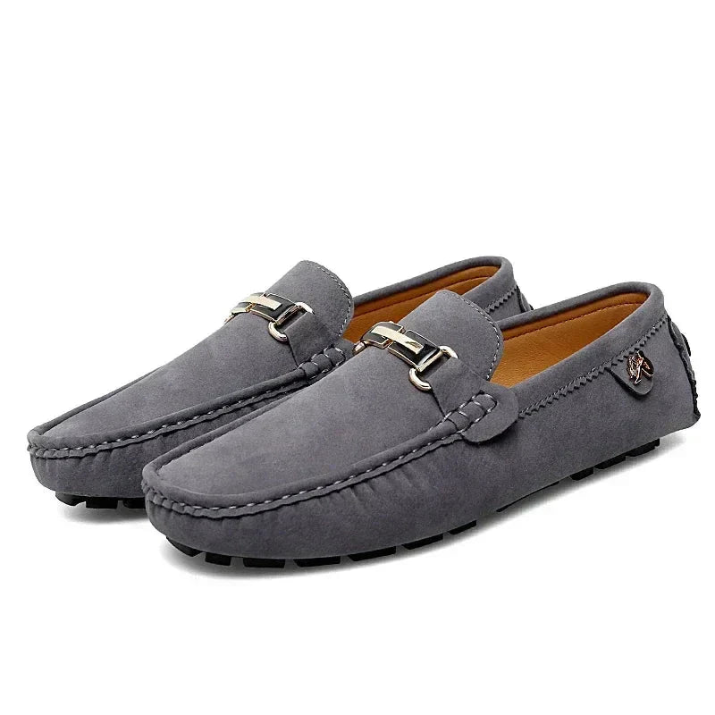 Nico™ - Chaussures en cuir à enfiler pour homme