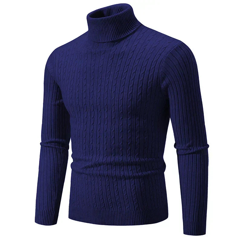Luca™ - Pull col roulé décontracté