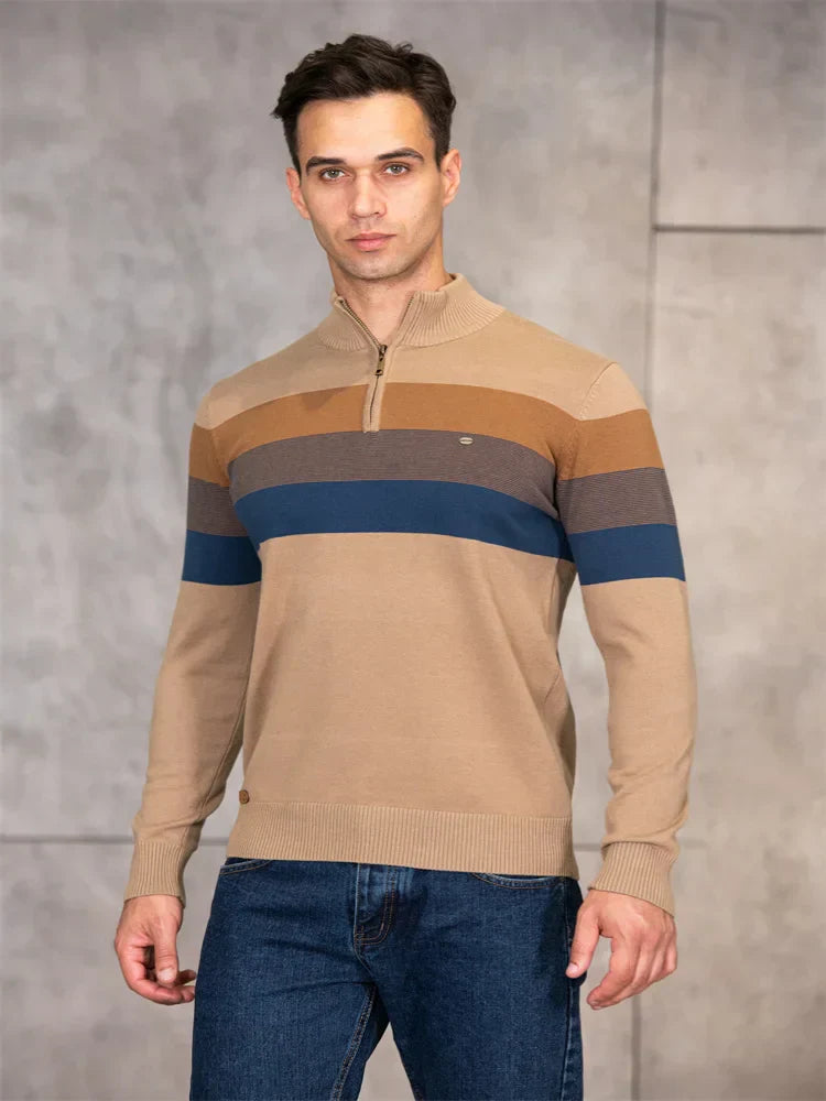 Tim™ - Pull patchwork pour homme