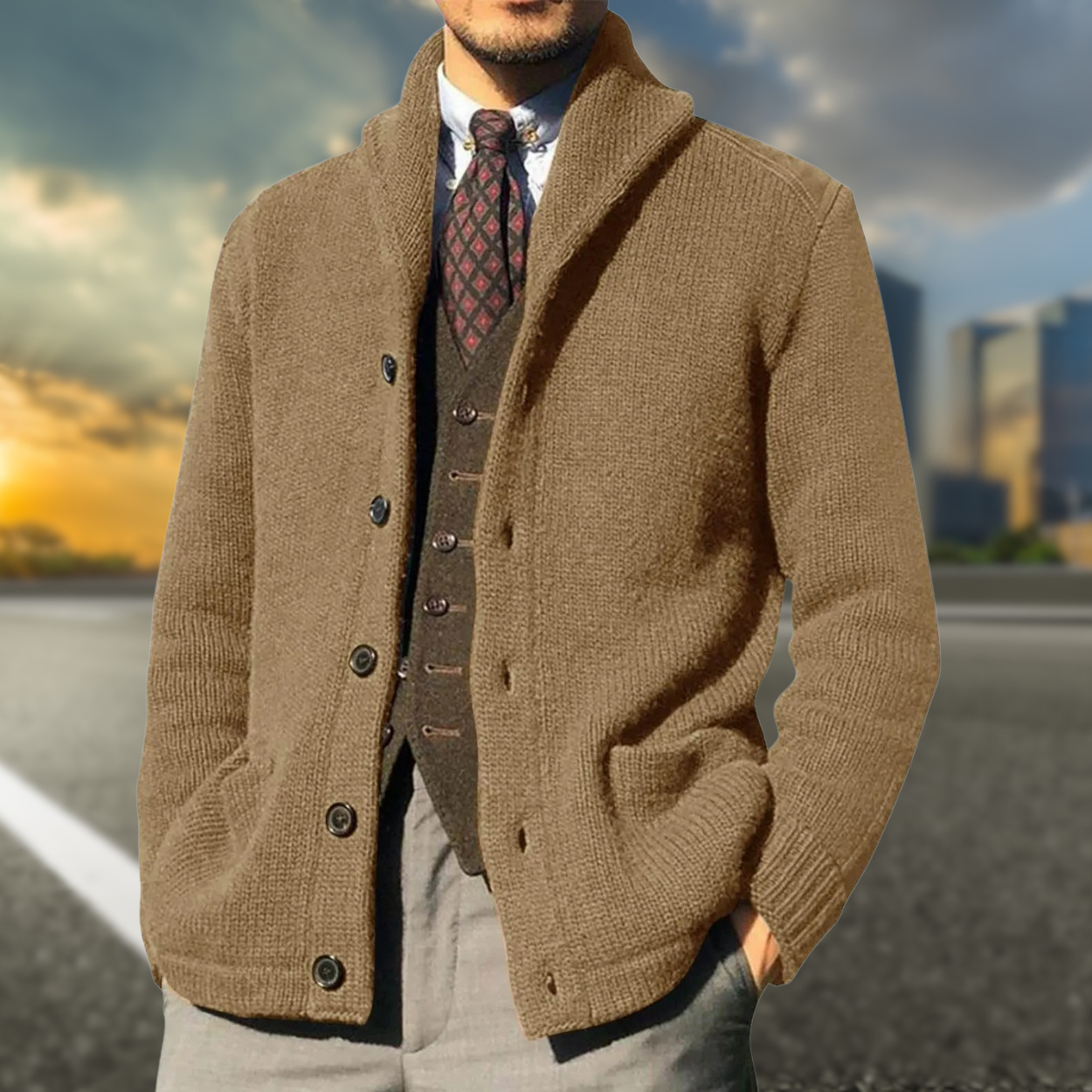 Luca™ | Le gilet chic