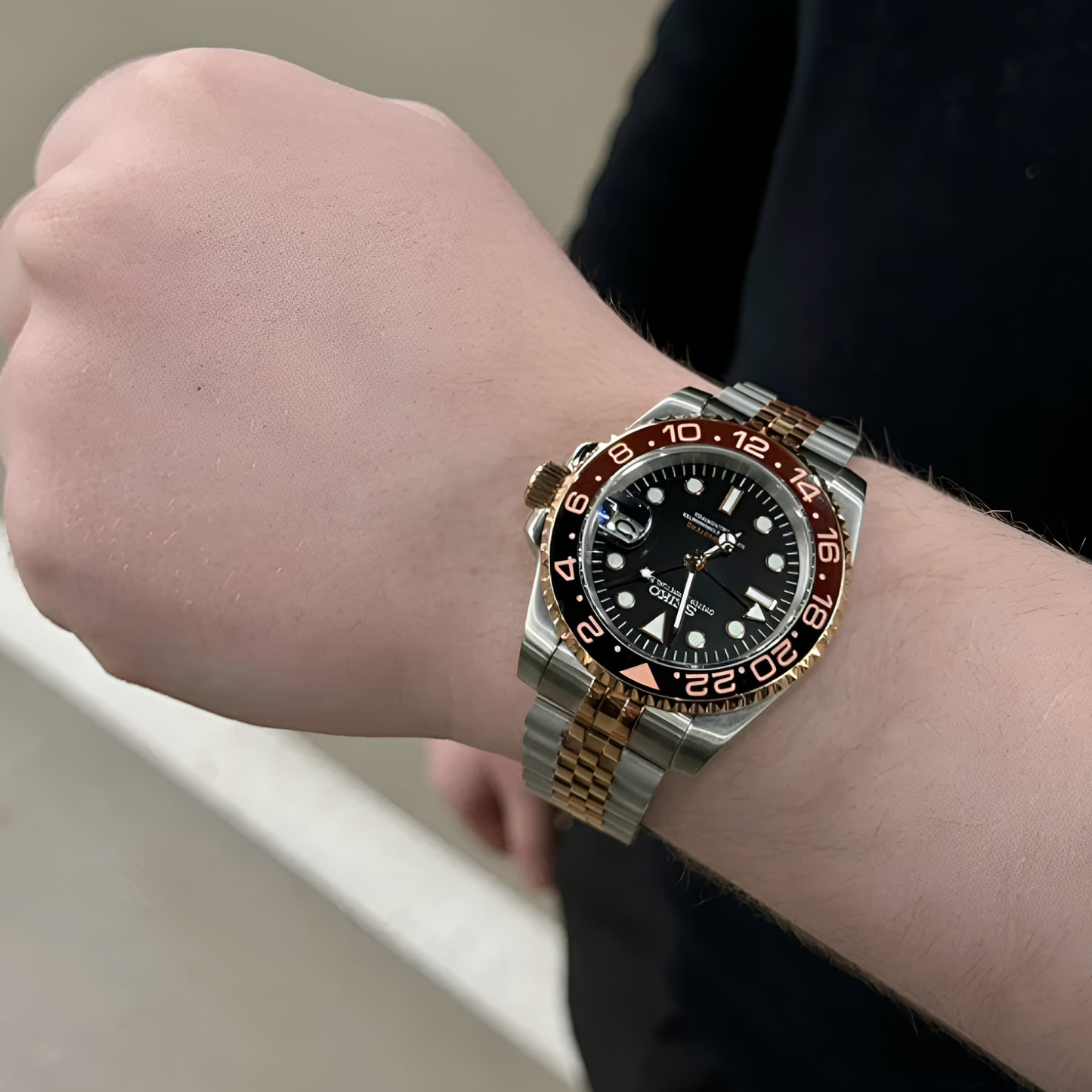 VALMERON™ Golden Brew 2-Tone Dial
