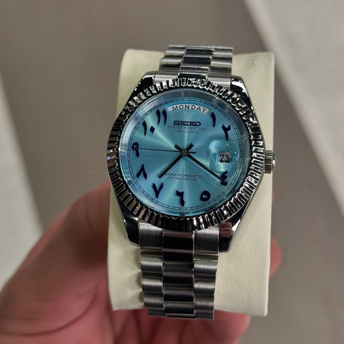 EdelNest™ Tiffany Blue Arabic Dial