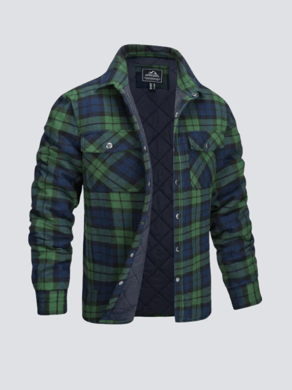 Ben™ - Veste en flanelle rayée