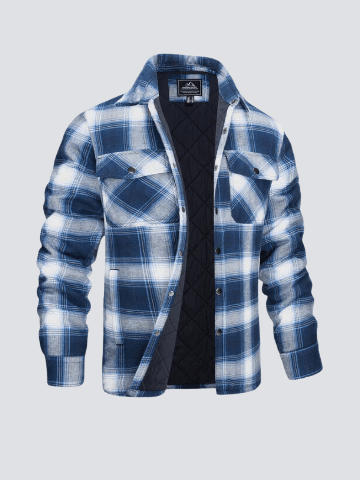 Ben™ - Veste en flanelle rayée