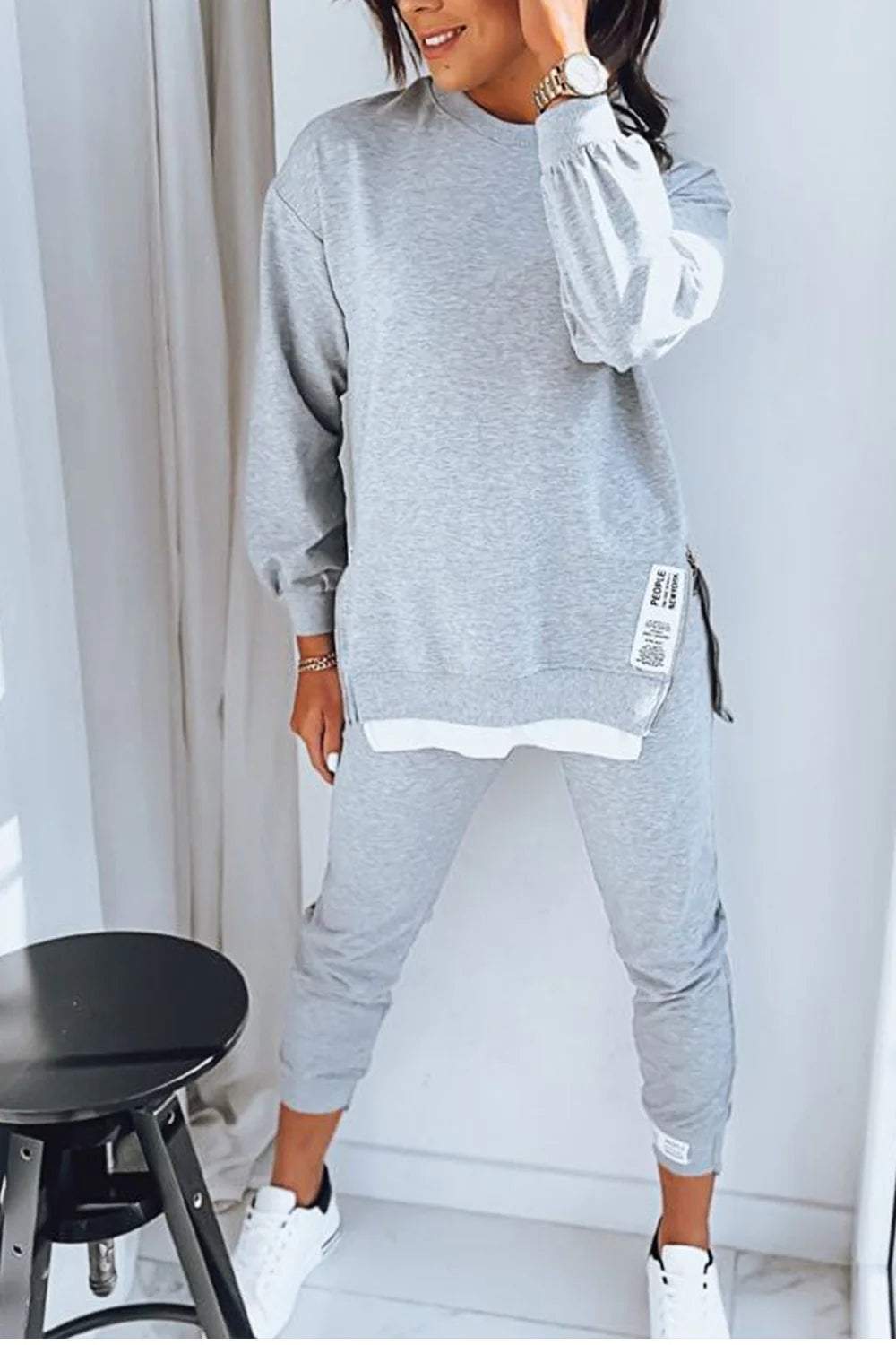 Arianetta - Bequemes Sweatshirt- und Hosenset für Damen