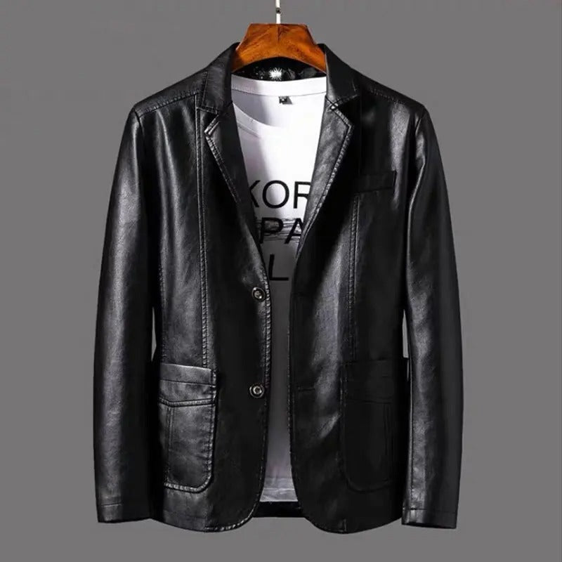 Alex™ - La veste en cuir élégante