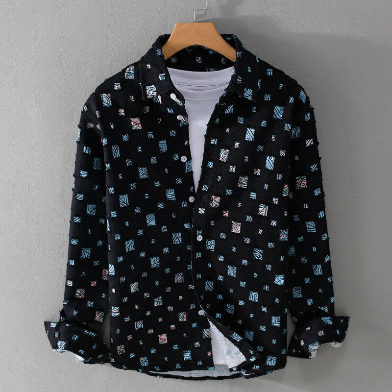 Jonas™ - Chemise avec poches à franges