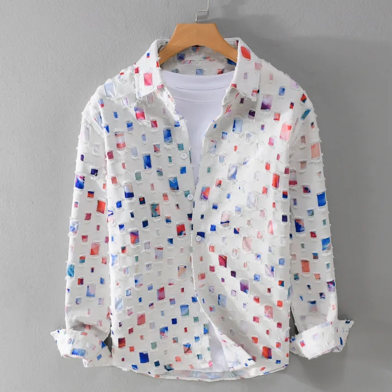 Jonas™ - Chemise avec poches à franges