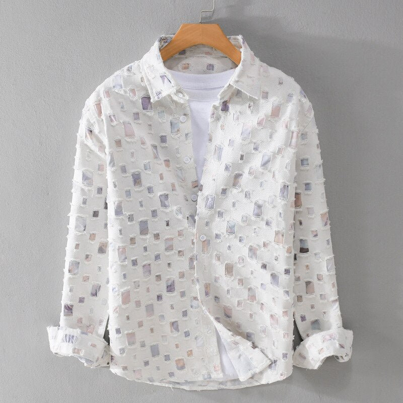 Jonas™ - Chemise avec poches à franges