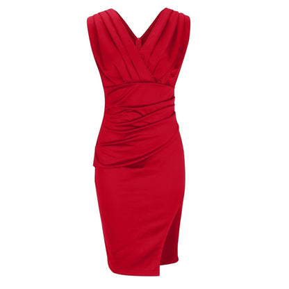 Celina™ | Cocktailkleid mit Falten-Design