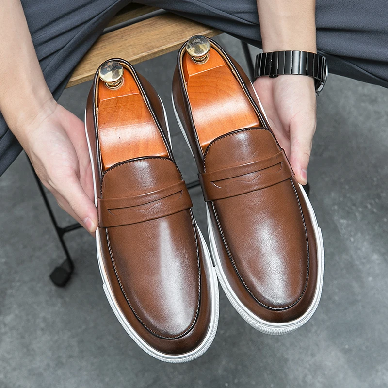 Niklas - Mocassins en cuir 