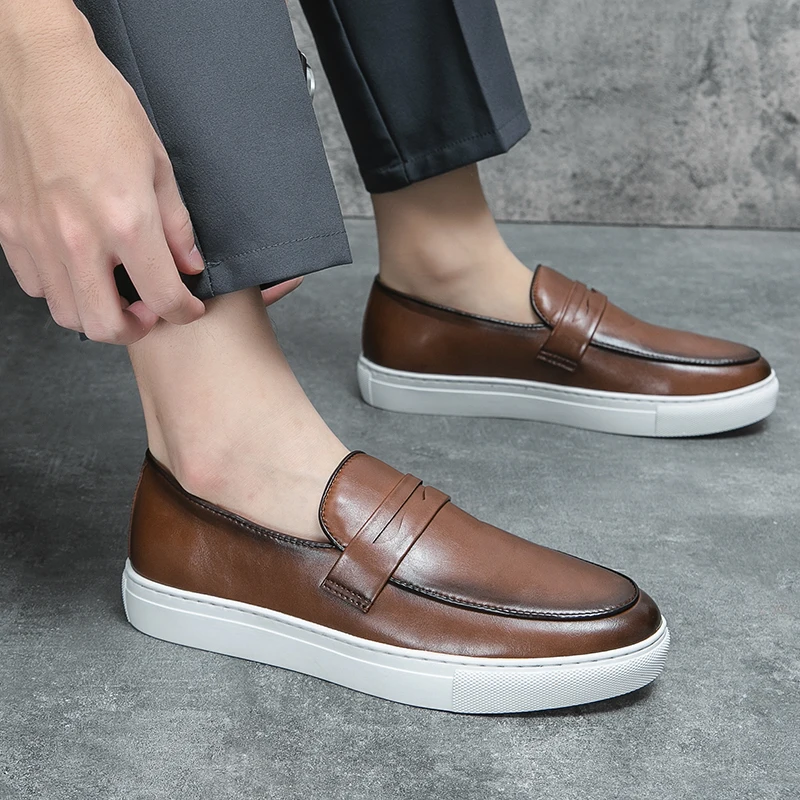 Niklas - Mocassins en cuir 