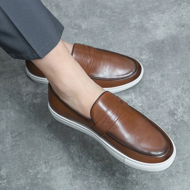 Niklas - Mocassins en cuir 