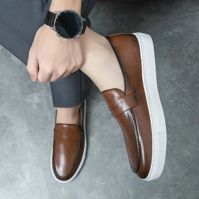 Niklas - Mocassins en cuir 