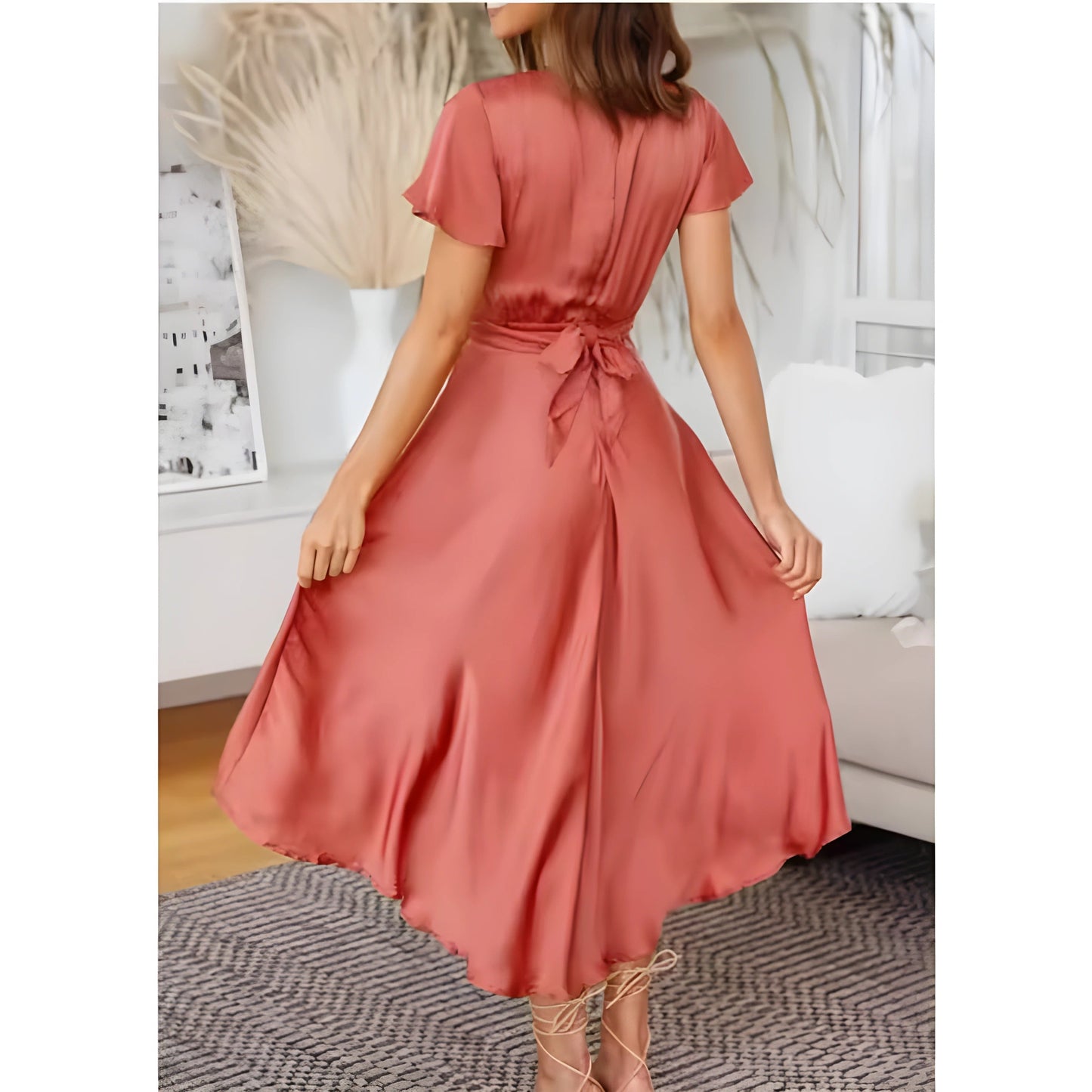 Elina™ | Midikleid mit Knotendetail