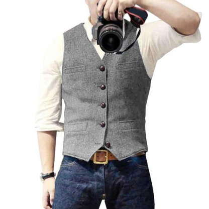 Chris™ - Gilet élégant pour homme 