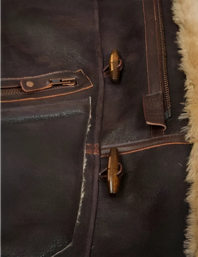 Jonas™ – Veste en peau de mouton B-7 