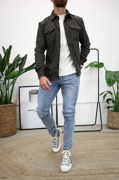 Jonas™ - Veste chemise boutonnée