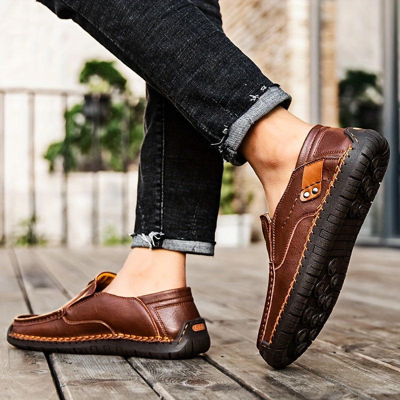 Mocassins orthopédiques décontractés en cuir Tim™