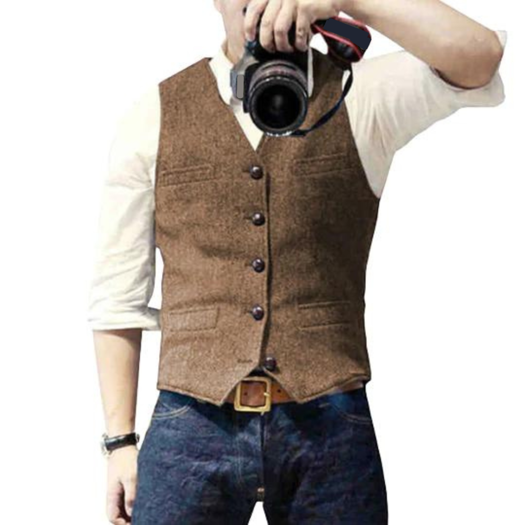 Chris™ - Gilet élégant pour homme 