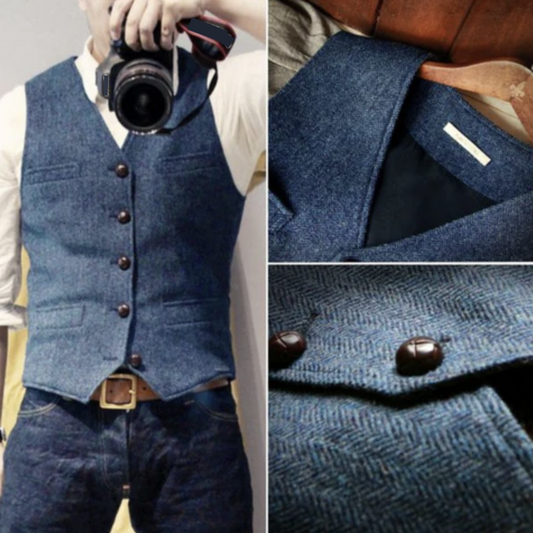 Chris™ - Gilet élégant pour homme 