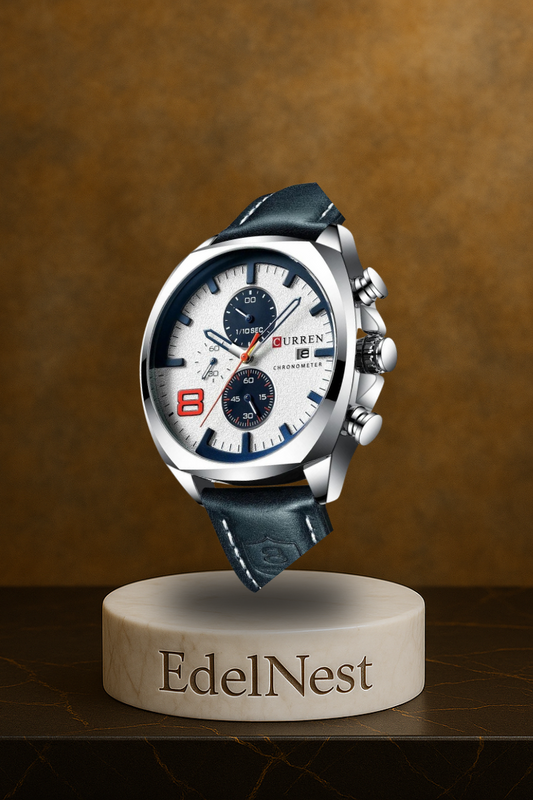 Wasserdichte Chronographen-Sportuhr mit Militär-Design