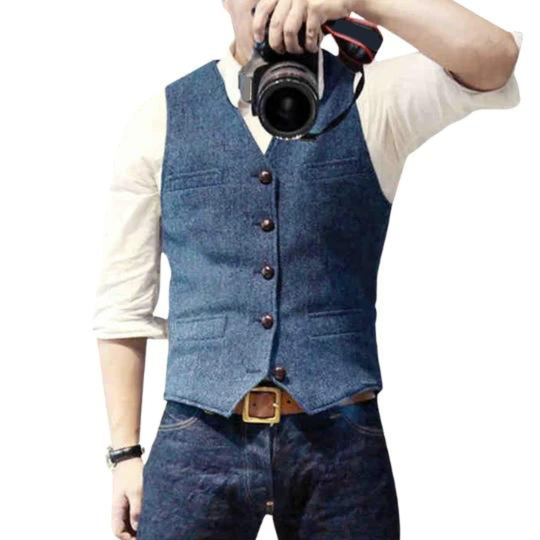 Chris™ - Gilet élégant pour homme 
