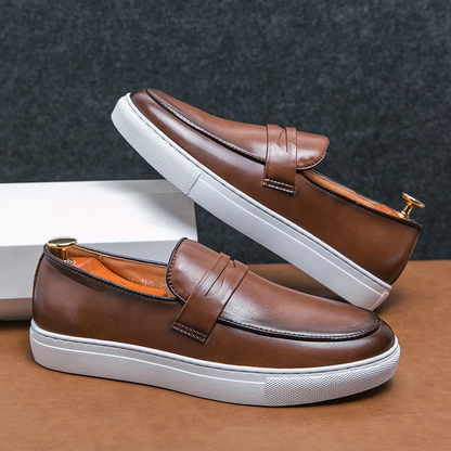 Niklas - Mocassins en cuir 
