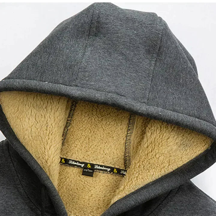 Gilben - Veste d'hiver homme à capuche et polaire 