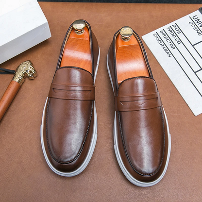 Niklas - Mocassins en cuir 