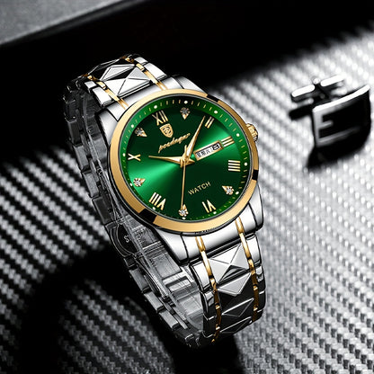 PDG Emerald Prestige – Montre homme luxueuse en acier inoxydable