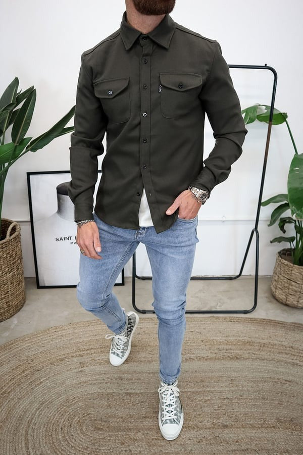 Jonas™ - Veste chemise boutonnée